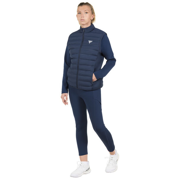 NAVY TECH SLEEVELESS UNISEX JACKET image number 2